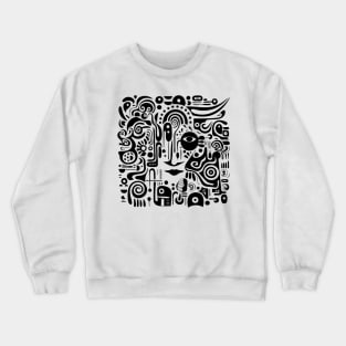 Pop Art Abstract. Crewneck Sweatshirt